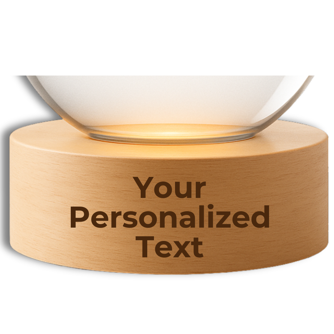 Engraved Wooden Base