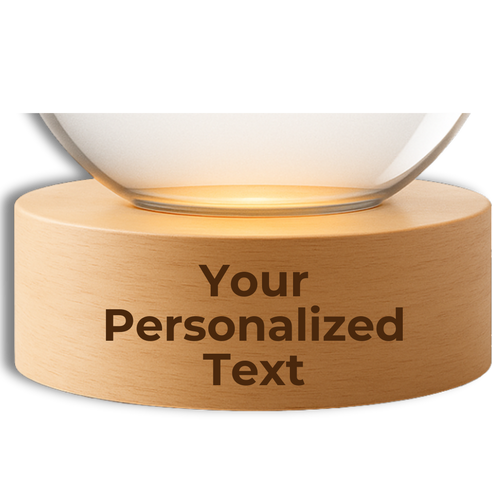 Engraved Wooden Base