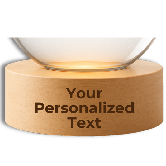 Engraved Wooden Base